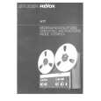 REVOX A77 Owners Manual REVOX A77 Owners Manual