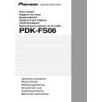 PIONEER PDK-FS06 Owners Manual PIONEER PDK-FS06 Owners Manual