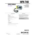 SONY MPKTHB Service Manual SONY MPKTHB Service Manual