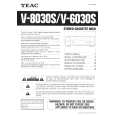 TEAC V6030S Owners Manual TEAC V6030S Owners Manual