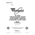WHIRLPOOL SF302BEYQ1 Parts Catalog WHIRLPOOL SF302BEYQ1 Parts Catalog