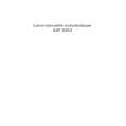 ARTHUR MARTIN ELECTROLUX ASF 6263 Owners Manual ARTHUR MARTIN ELECTROLUX ASF 6263 Owners Manual