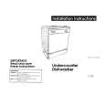 WHIRLPOOL DU8016XX6 Installation Manual WHIRLPOOL DU8016XX6 Installation Manual