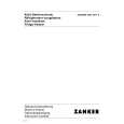 ZANKER ZKK9417K Owners Manual ZANKER ZKK9417K Owners Manual